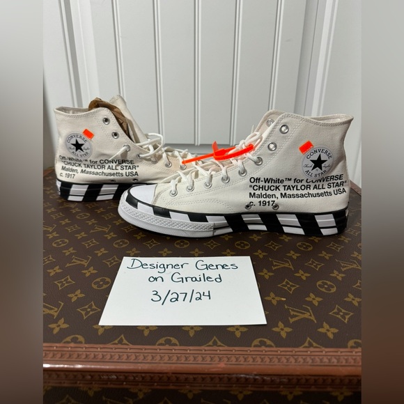 Off-White Other - COA EUC Off-White x Converse Chuck Taylor All-Star 70S High Top